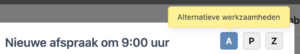a-knop. wat het betekent