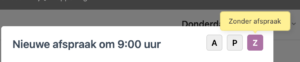 z-knop. wat het betekent