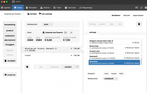 dashboard salonhub