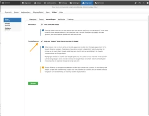 Google Reserve activeren in Salonhub